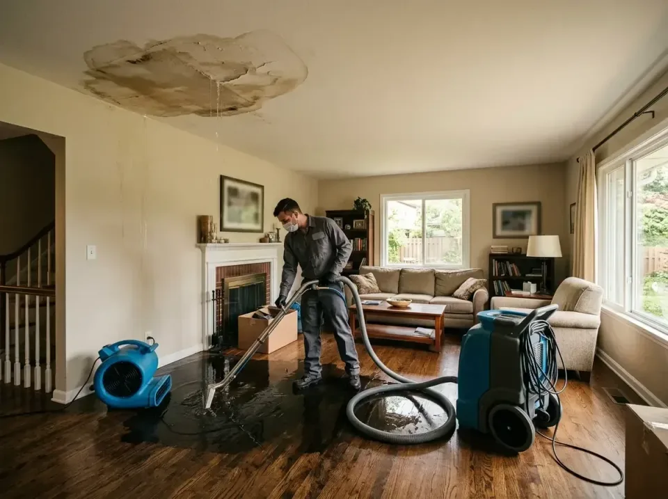 attic-pipe-burst-ceiling-drip-008 — frequently asked questions, Water Damage Restoration & Carpet Care in Fort Lauderdale, FL